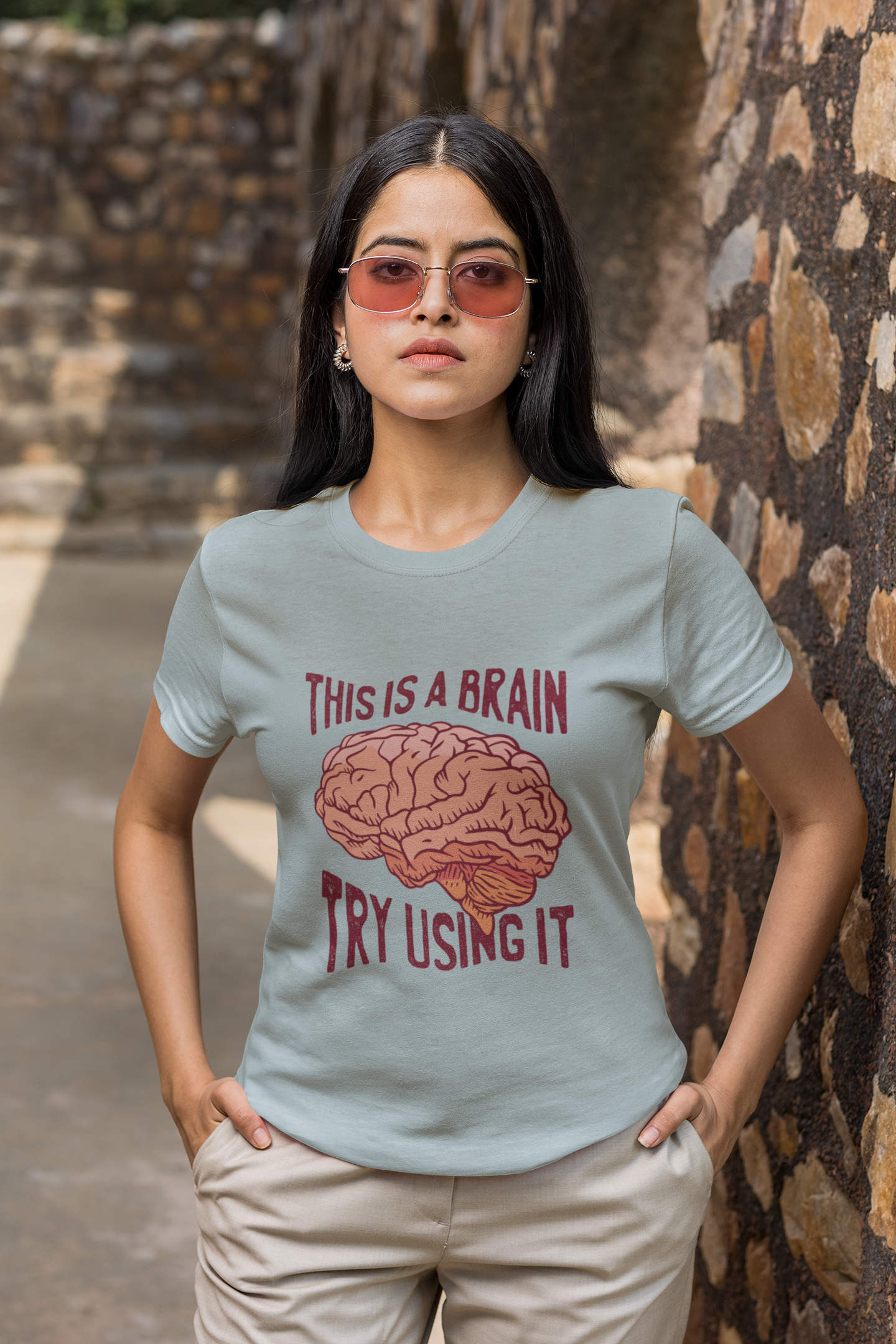 THIS IS A BRAIN Regular Tee - VYBE