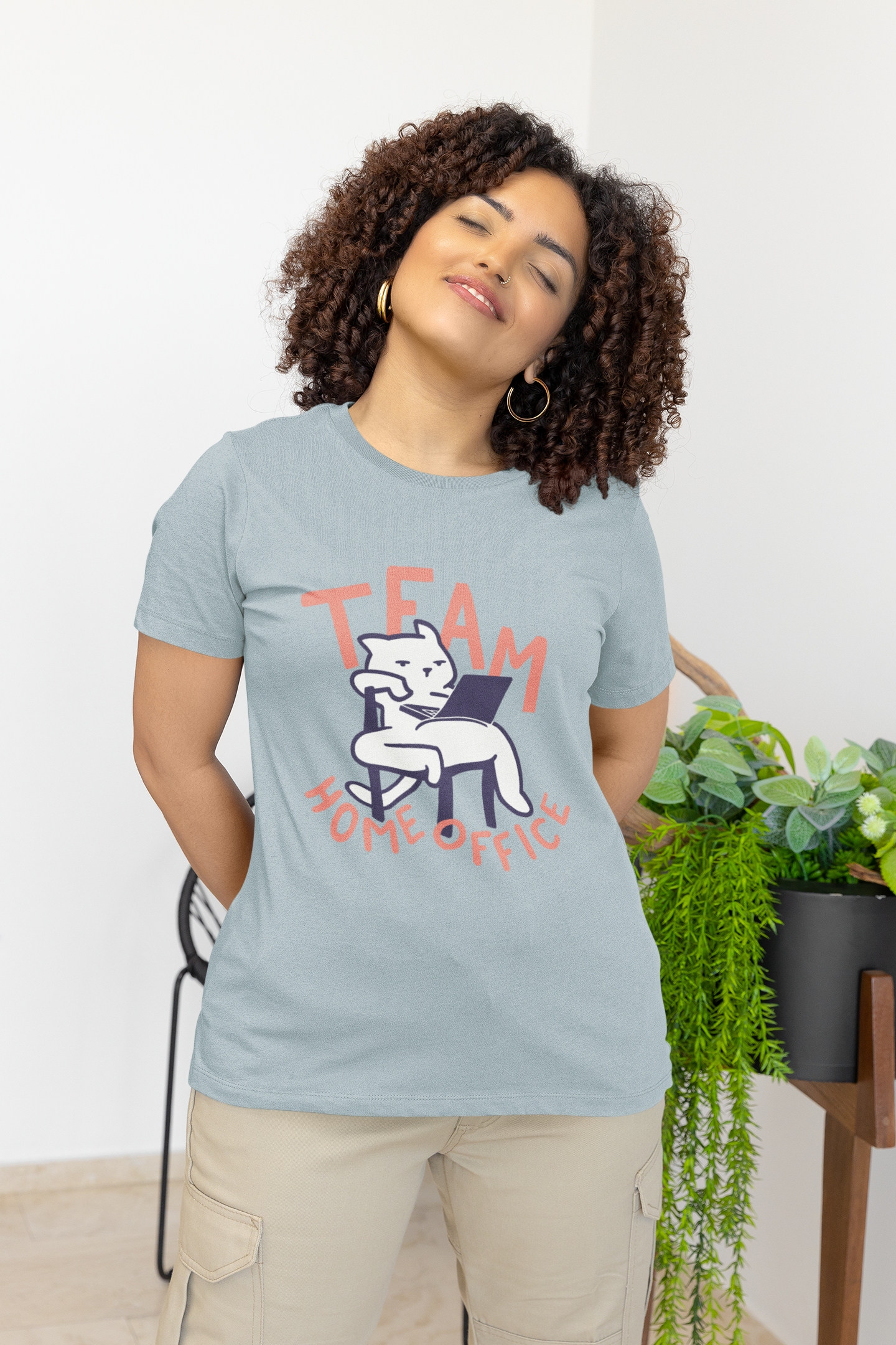 HOME OFFICE CAT Regular Tee - VYBE