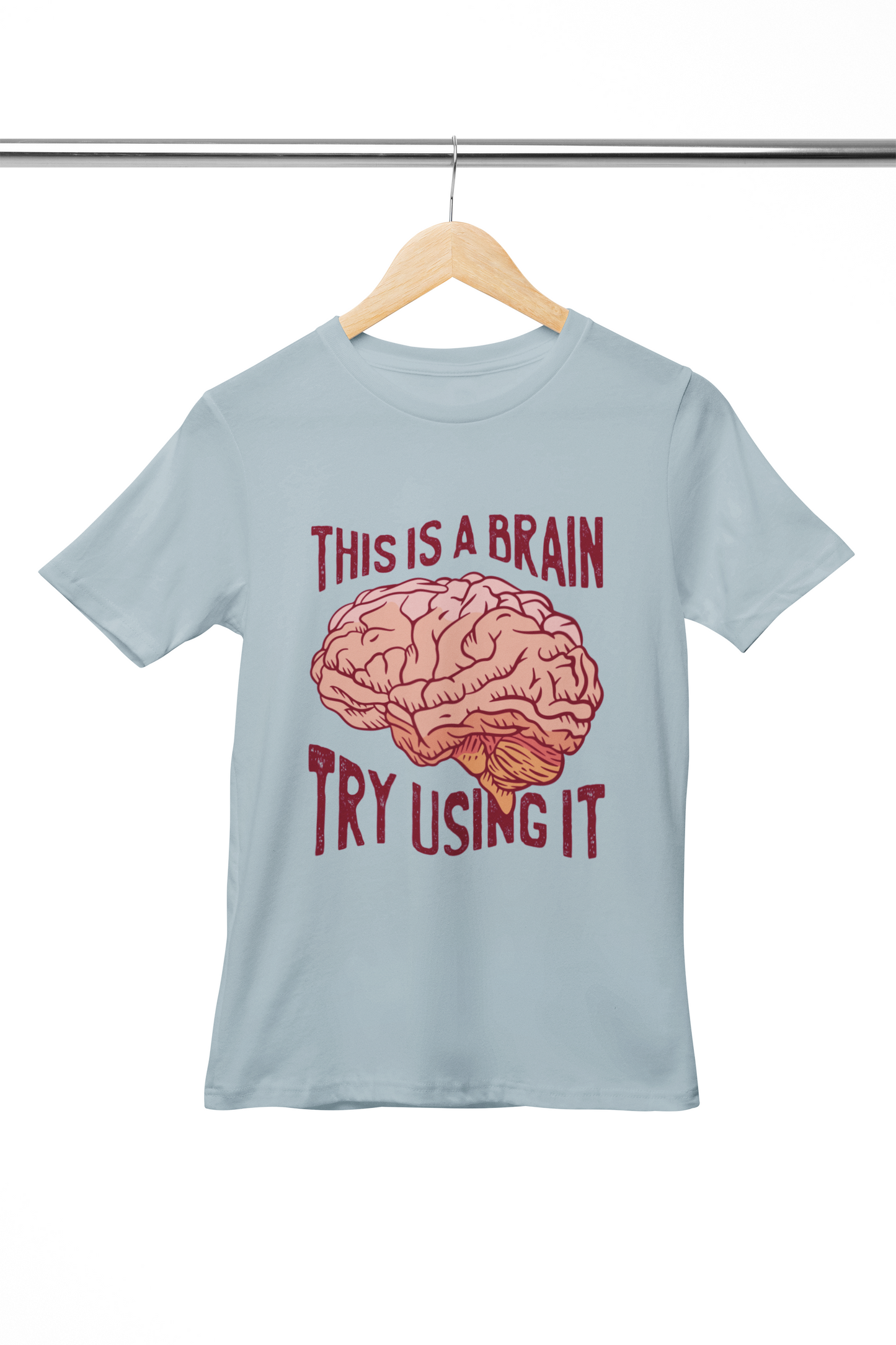 THIS IS A BRAIN Regular Tee - VYBE