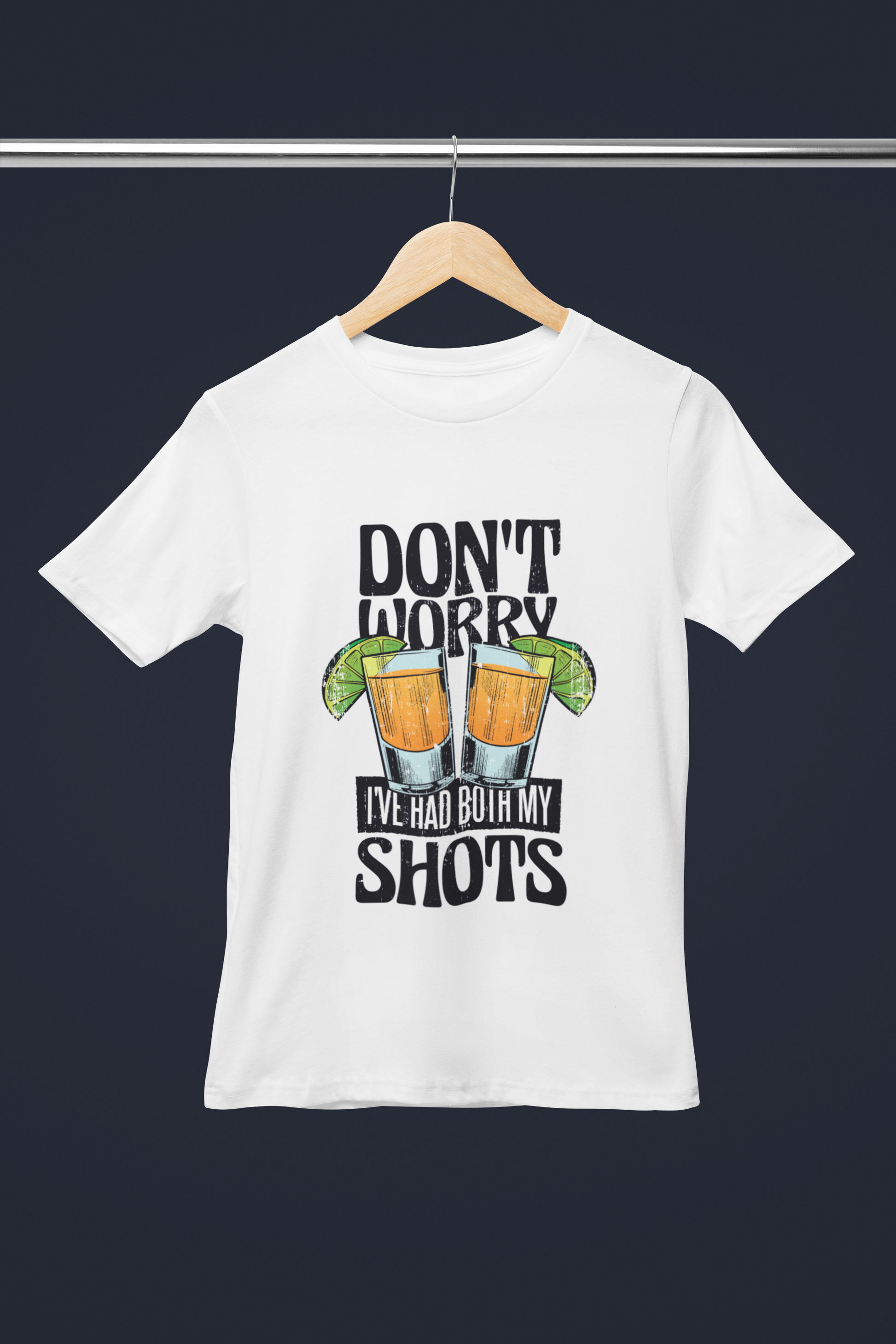 I'VE HAD BOTH MY SHOTS Regular Tee - VYBE