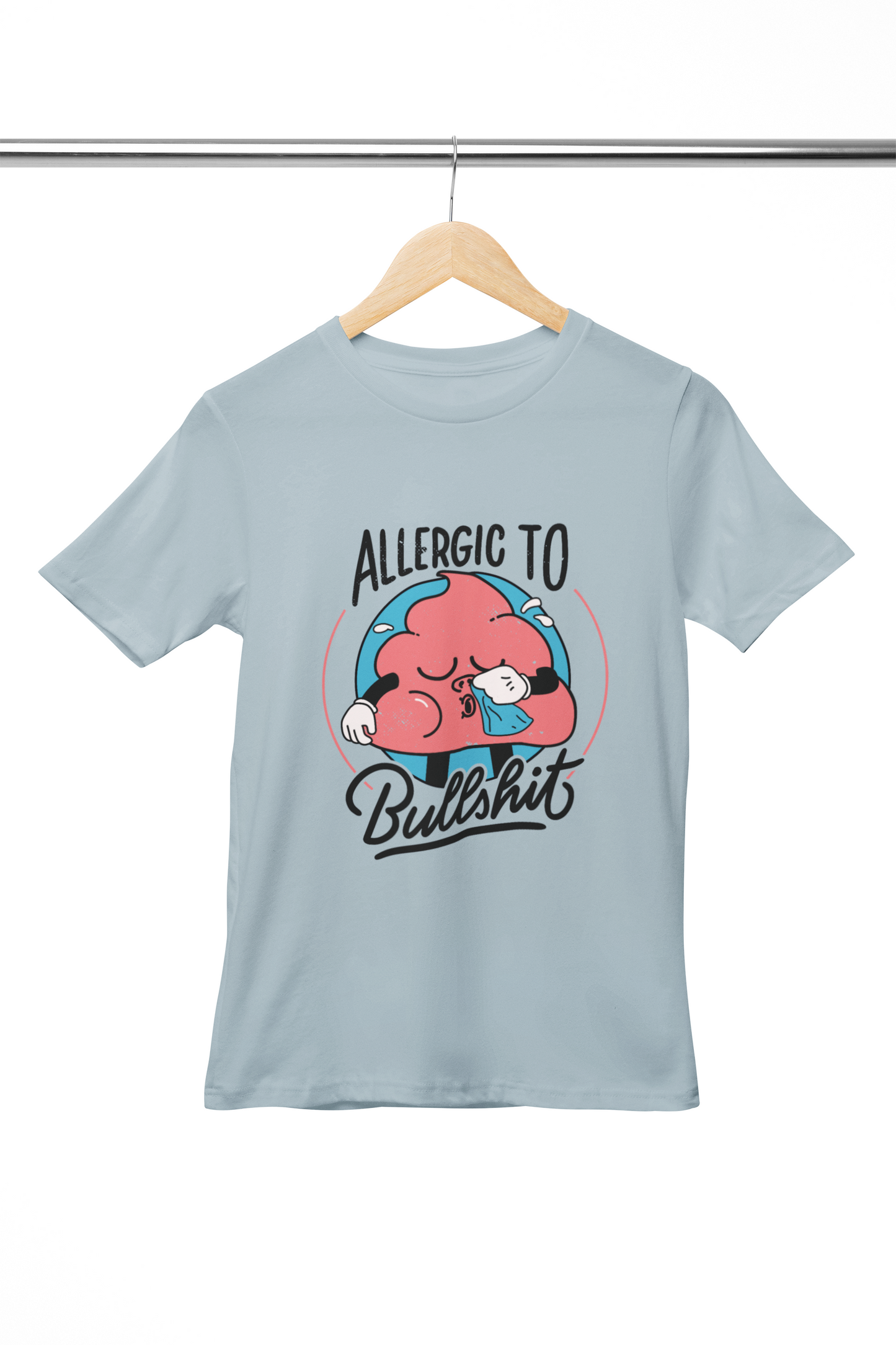 ALLERGIC TO BULLSHIT Regular Tee - VYBE