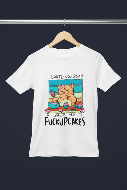 SHUT THE FUCKUPCAKES Regular Tee - VYBE