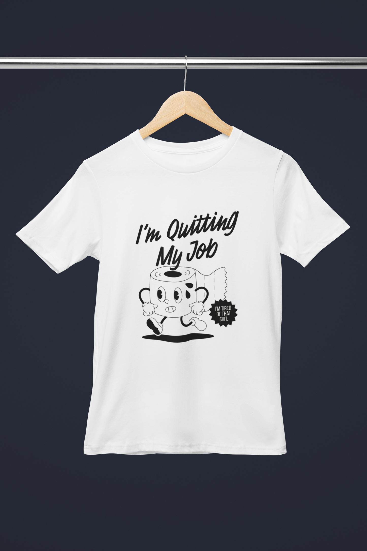 QUITTING MY JOB Regular Tee - VYBE