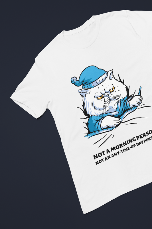 SLEEPY CAT Regular Tee - VYBE