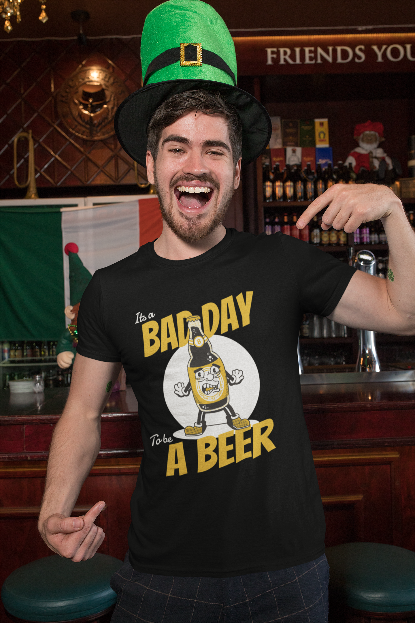 BAD DAY TO BE A BEER Regular Tee - VYBE