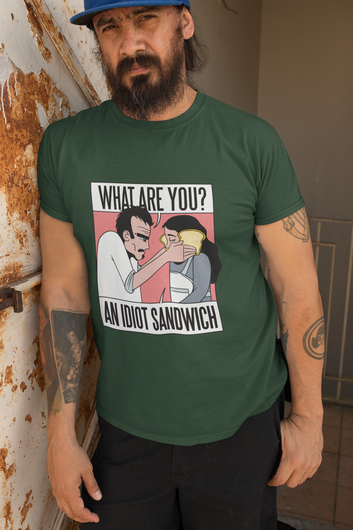 IDIOT SANDWICH Regular Tee - VYBE