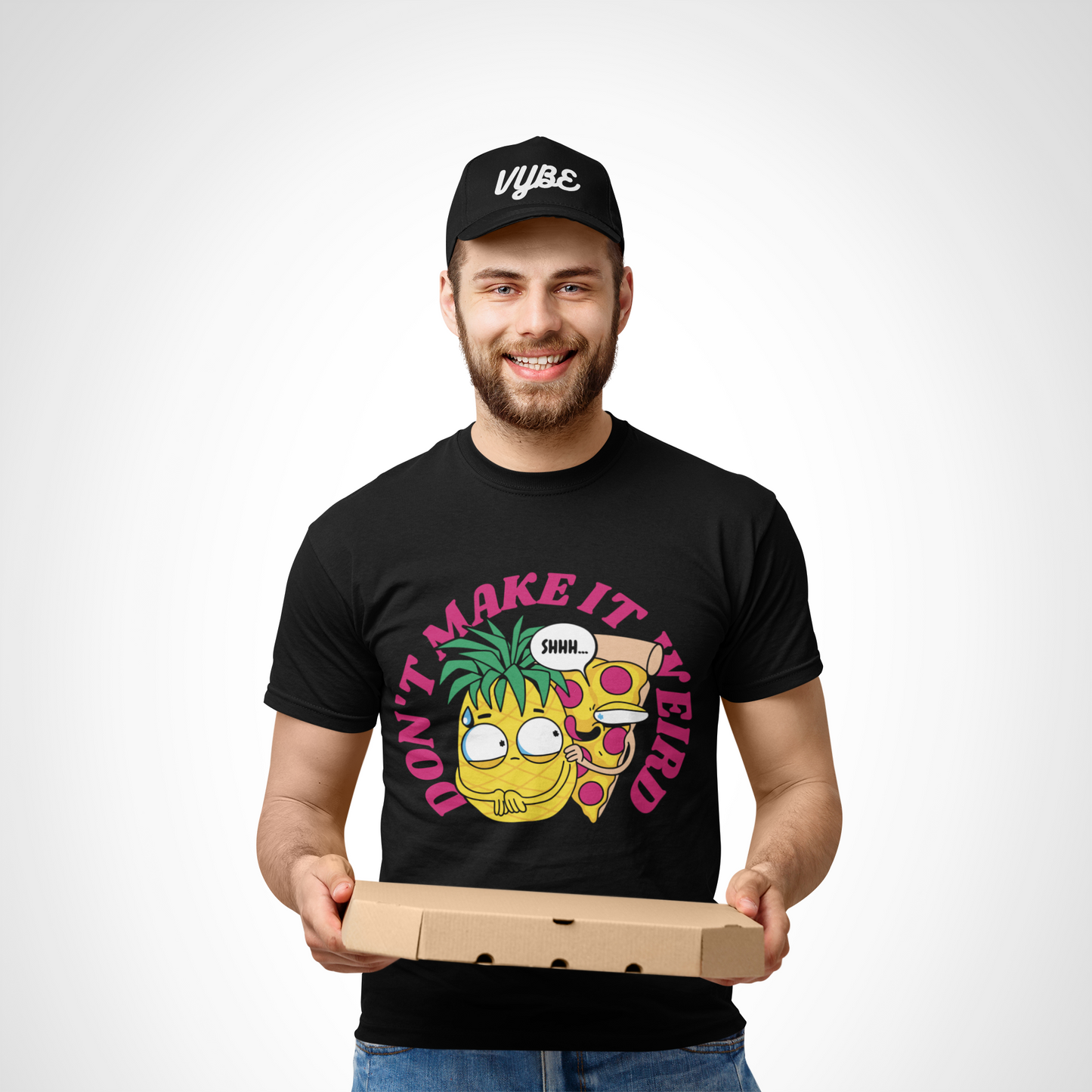 PINEAPPLE PIZZA Regular Tee - VYBE