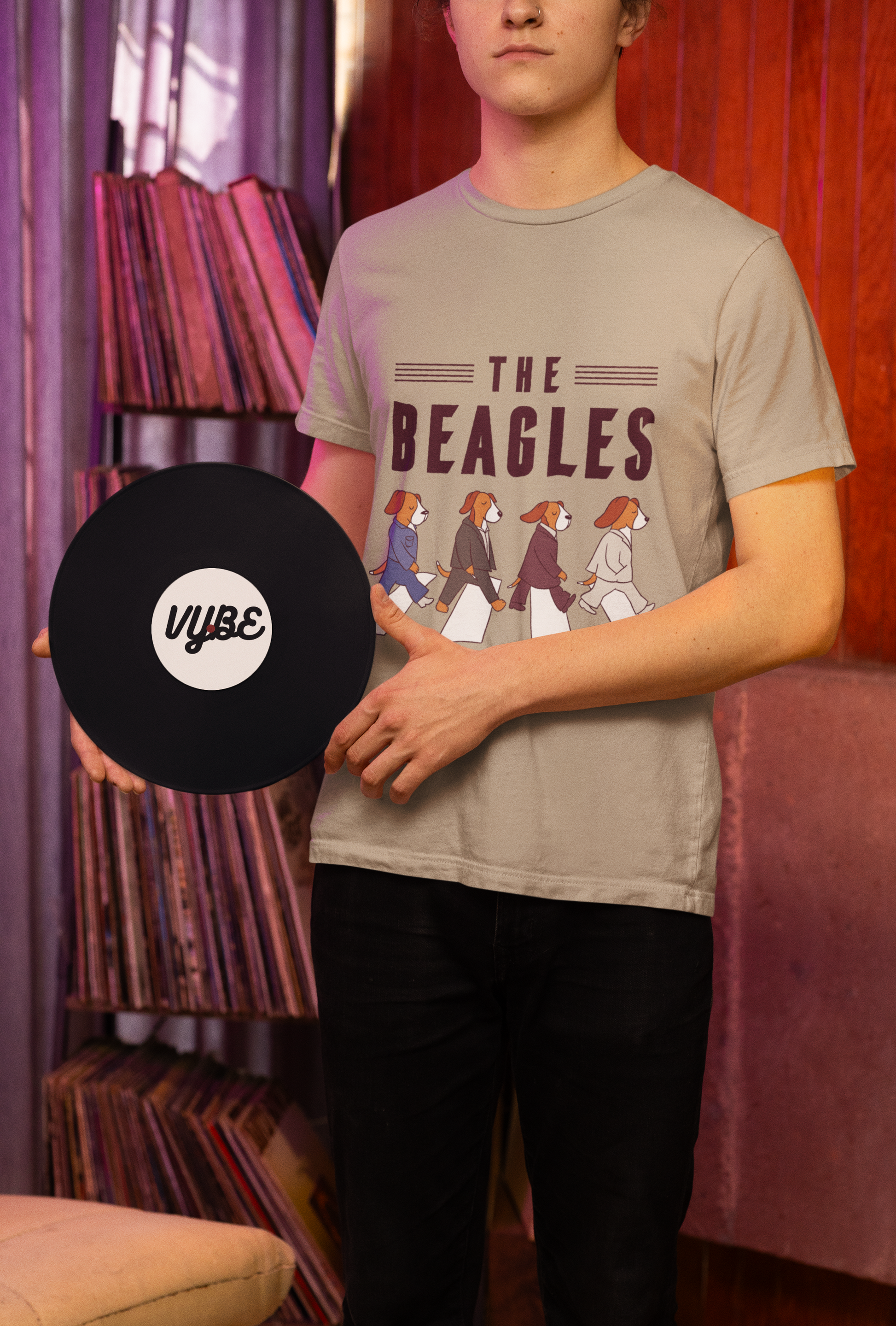 THE BEAGLES Regular Tee - VYBE