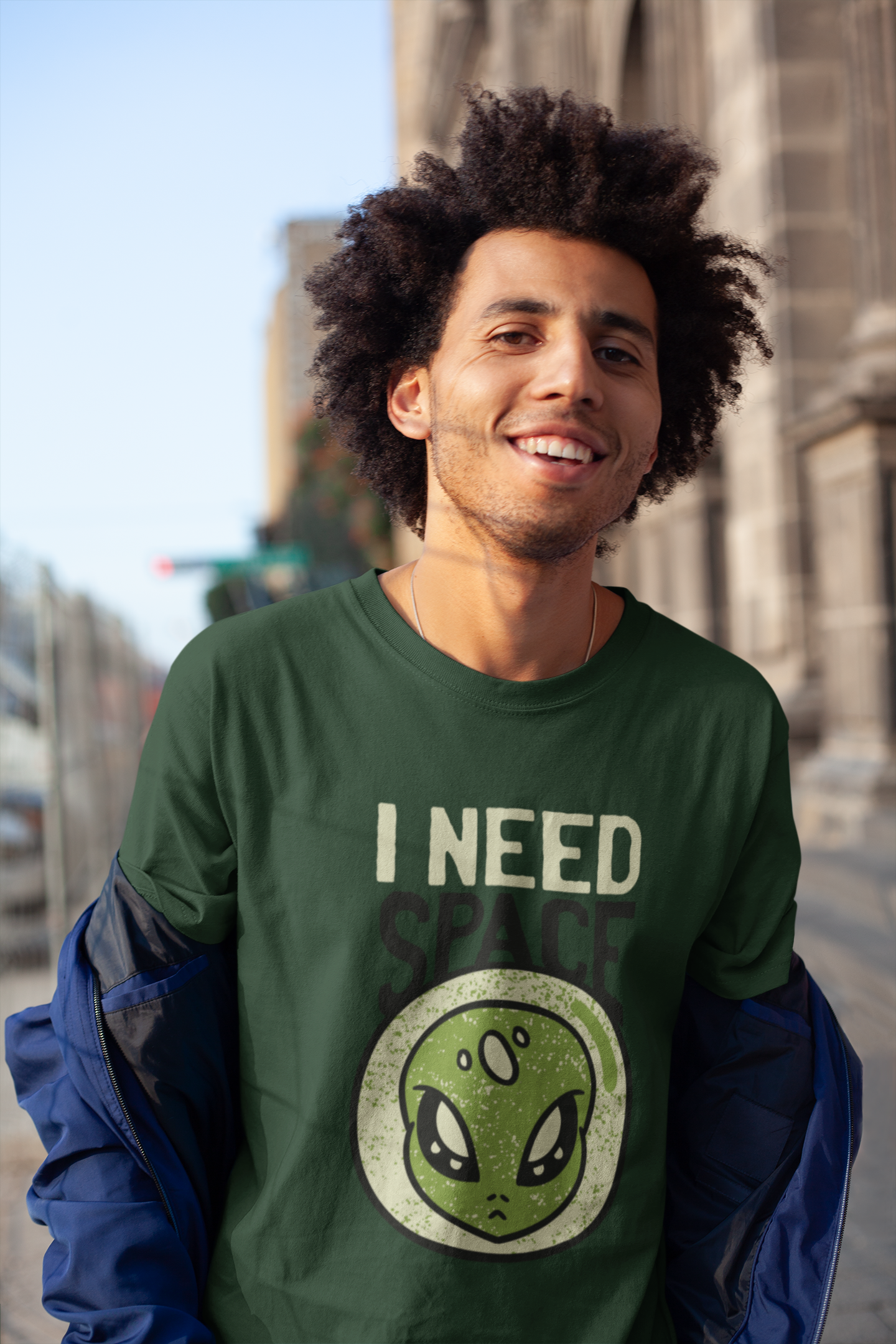 I NEED SPACE Regular Tee - VYBE